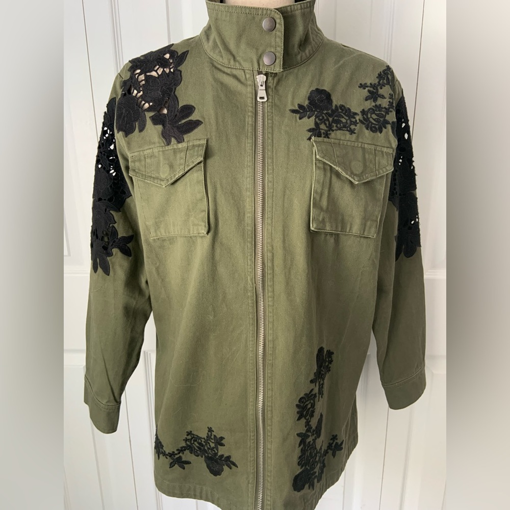 Venus Military-Style Jacket